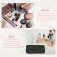 thumbnail image 7 of Silicone Makeup Brush Bag Travel Essentials Makeup Brush Organizer Portable Makeup Brushes Case Black, 7 of 7