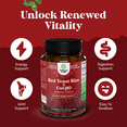 thumbnail image 4 of Red Yeast Rice with CoQ10 Supplement - Extra Strength Citrinin-Free Red Yeast Rice 1200 mg per Serving Capsules with CoQ10 100mg Per Serving - Heart Health and High Cholesterol Lowering Supplement, 4 of 9