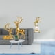 thumbnail image 2 of Figuras De Resina De Ciervos Y Caballos, Colección De Esculturas Decorativas Modernas Para Sala De Estar, Dormitorio, Centro De Mesa, Adorno De Mesa, 2 of 8