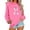 Pink, variant on successthop Breast Cancer Sweatshirts for Women Graphic Oversized Plus Size Crewneck Long Sleeve Sweater Pullover Top
