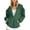 A01_Green, variant on Womens Jacquard Varsity Jackets Open Front Full-Zip Jackets Polar Soft Fleece Cardigan Relaxed Fit Blazer Comfy Fall Wind Resistant Windbreaker Sweater Jacket