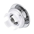 thumbnail image 4 of Uxcell 6Pack 23.5mm Sink Trim Overflow Cover Ring Double Layer Hole Insert in Cap, 4 of 5