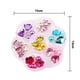 thumbnail image 2 of 7 pares de aretes con clip para niñas, aretes de joyería de princesa de imitación y 7 pares de almohadillas para aretes en caja rosa, 2 of 6