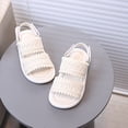 thumbnail image 4 of hengsof Boys Spring Summer Open Toe Sandals Fashion Soft Sole First Walker Beach Shoes Solid Color Casual 2-in-1 Cute Slides, 4 of 8