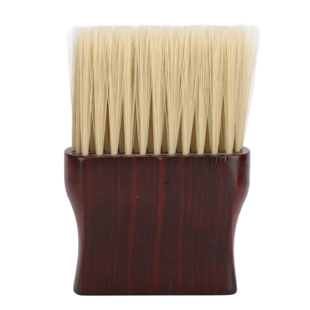 Cepillo para el cuello diseño de forma plana Cerdas de fibra artificial profesional cómoda Cepillo de limpieza de cuello suave para el hogar para corte de pelo ANGGREK Otros