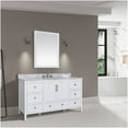 thumbnail image 3 of Avanity EVERETTE-V60-WT Everette 60" Single Free Standing Vanity Cabinet Only - White, 3 of 5