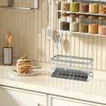 thumbnail image 6 of kkbbma under $5 Kitchen Sink Rack - Kitchen Sink Rack Stainless Steel Paste Countertop Storage Rack Dividable Rack, 6 of 8