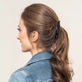 thumbnail image 2 of Unique Bargains 1 Pc Banana Clip Solid Color Hair Clip Black, 2 of 5