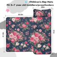 thumbnail image 5 of Pioneer Flower Floral Print Pattern Toddler Nap Mats for Kids Preschool,Sleeping Mat Bag or Kids,Toddler Sleeping Bag,Toddler Nap Mat or Daycare, 5 of 6