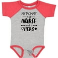 thumbnail image 3 of Inktastic My Mommy is a Nurse and a Hero Boys or Girls Baby Bodysuit, 3 of 5