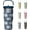 elephant, variant on 30oz Panda Tumbler with Handle and Flip Straw, Stainless Steel Insulated Cup, Travel Coffee Mug Water Bottle, Birthday Mothers Day Chritmas Gifts for Women Animal Lovers