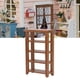 thumbnail image 4 of Muebles De Casa De Muñecas, Buena Decoración, Apariencia Realista, Madera De Abedul, Casa De Muñecas Pequeña Y Ligera, Estante De 4 Capas Para Regalos ANGGREK Otros, 4 of 8