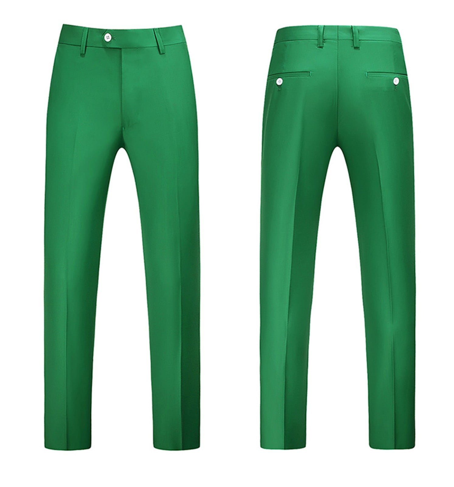 Skinny Pants for Men, Business Casual Zipper Pockets