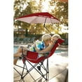 SportBrella Recliner Chair Firebrick Red