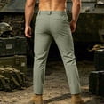thumbnail image 4 of Tactical Cargo Pants For Men Multi-Pocket Ripstop Hiking Outdoors Work Pants Green M, 4 of 9