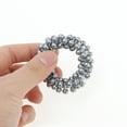 thumbnail image 5 of NOMADIC NOOK Fashion Faux Pearls Hair Elastic Band 3 Pcs Gray, 5 of 5