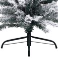 thumbnail image 5 of vidaXL Slim Artificial Pre-lit Christmas Tree with Ball Set Green 210 cm, 5 of 5