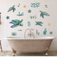 thumbnail image 2 of 2 pegatinas de pared The TurtleWall pegatinas murales para dormitorio, sala de estar, pared de TV, 2 of 5