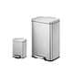 thumbnail image 1 of Set 2 Botes de basura EKO Madison Acero Inoxidable 50L y 6L Con tapa EK9361MT-6L+50L, 1 of 7