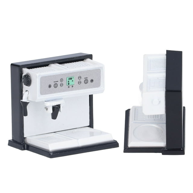 Juego de cafetera, juguetes para cafetera, juego de aleación, accesorios de cocina, cafetera, muebles de simulación, rendimiento de primer nivel