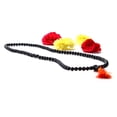thumbnail image 2 of Brass World 100% Natural Unpolished Karungali Malai Original | Karungali Malai 8mm - Natural Black Ebony Wood Mala, 2 of 3