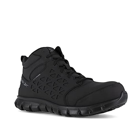 Reebok Men's Sublite Cushion Work Safety Toe Athletic Mid Cut Industrial Shoe
