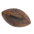 thumbnail image 2 of Training Football Size 9 Rugby Ball PU Comfortable Grip Vintage Design, 2 of 7