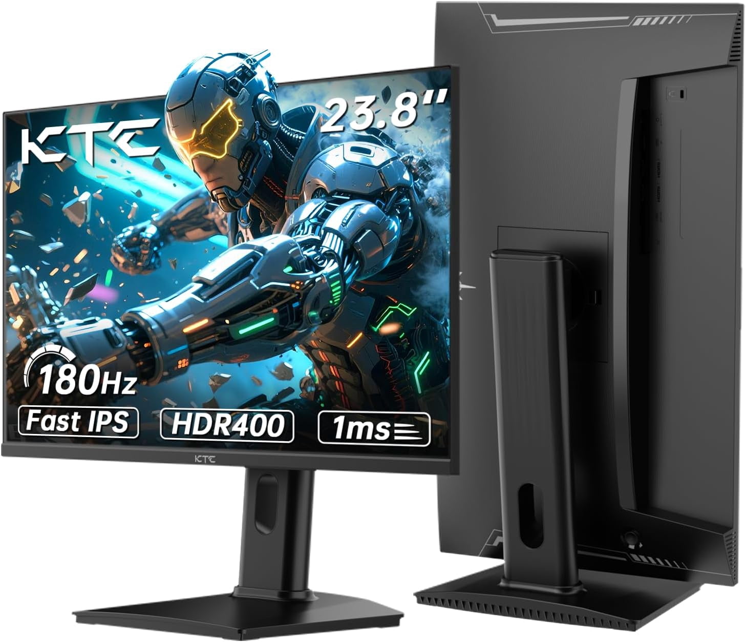Technology Monitor Restored KTC H24T7 24 inch Gaming Monitor QHD 180Hz, Fast IPS 1440p ...