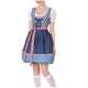 thumbnail image 2 of Vestido de poliéster con estampado bordado para mujer, para festivales, cosplay y sirvientas, 2 of 4