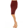 thumbnail image 4 of Women's Elegant Pencil Skirt with Large Waistband, 4 of 5