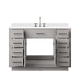 thumbnail image 4 of Abbey 48 in W White Oak Single Vanity, Cultured Marble Top and Faucet Set, 4 of 6