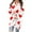 #594-White, variant on Wowcloth Woman's Casual Long Sleeve Cardigan with Valentine's Day Print for Daily Use and Romantic Wears