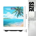 thumbnail image 2 of Bathroom Scale, Highly Accurate Digital Body Scale,Precisely Measures Weight up to 400 lbs-Beautiful Beach With Palm Trees And Blue Sky, 2 of 4