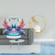 thumbnail image 2 of Escultura de cisne, estatua, bola de cristal, figura de acrílico, adorno de hierro, decoración de escritorio, exhibición artística única, adecuada par, 2 of 8