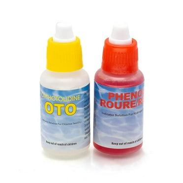 VIWING Swimming Pool Spa Water Chemical Test Kit for Chlorine and Ph Test (Refill Only)