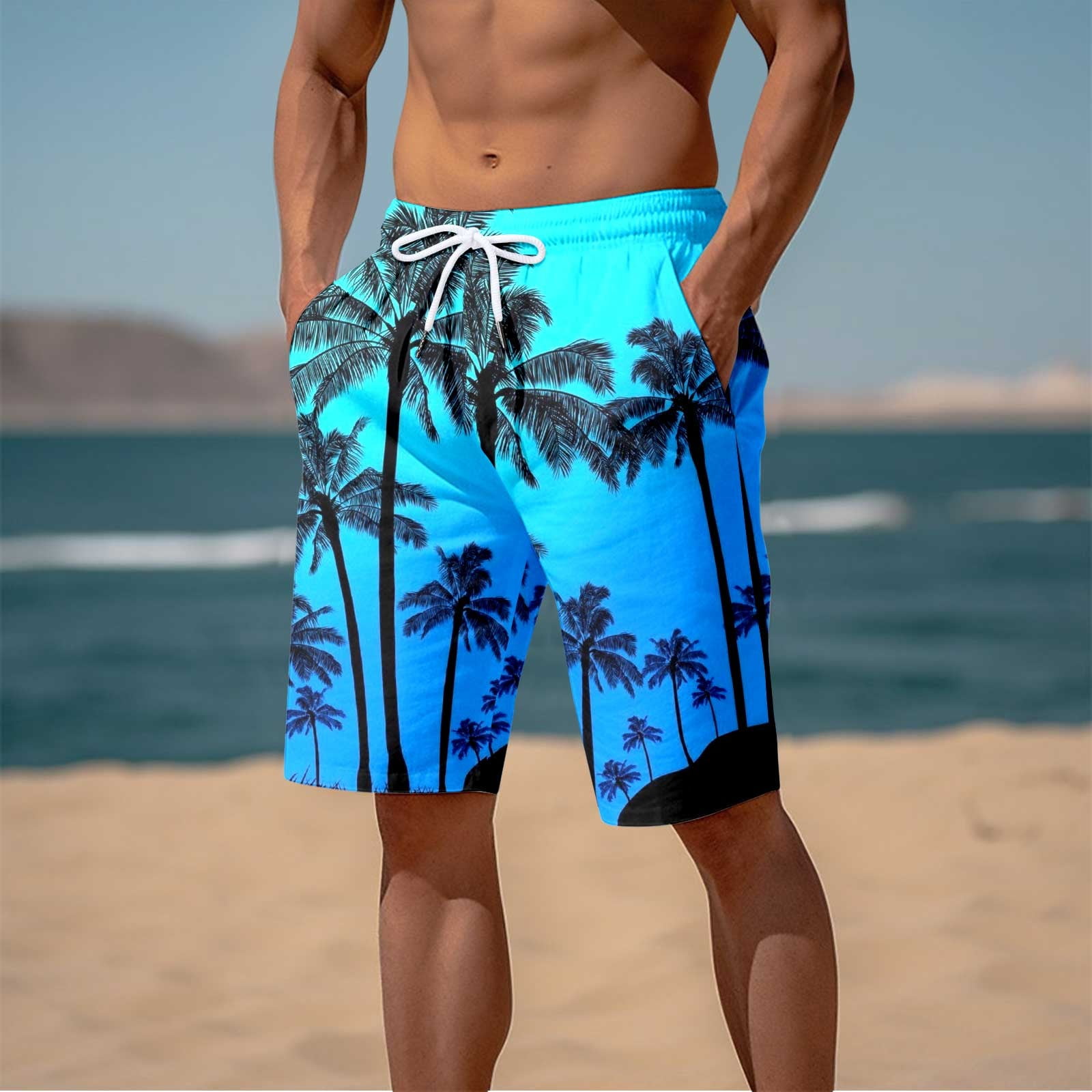 Beach Shorts Mens Short Short Swim Trunks 100 SHORT MEN'S SWIMMING