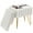 Chic White, variant on JOINSUN Vanity Stool Chair with Storage Space, With Anti-Slip Feet, Faux Fur Seat, for Dressing Room, Bedroom, Chic White