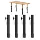 thumbnail image 4 of Extensiones de acero ajustables Bearachild para mesas plegables 4 Uds 20cm, 4 of 6