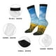 thumbnail image 5 of Balery Blooming Sunflower Field Calcetas Largas con Estampado para Hombre y Mujer – Suaves y Transpirables, Talla Única (US 5-11), 5 of 6