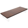 thumbnail image 1 of BESTYASH Computer Monitor Shelf for Desk Acrylic Dark Brown for Professionals 1Pack Back to School, 1 of 8