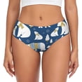 thumbnail image 1 of Fotbe cute winter bear Calzones Estampados para Mujer – Ropa Interior de Algodón, Cómoda, Suave y Elástica-X-Small, 1 of 6