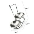 thumbnail image 3 of Countertop Cooking Utensil Organization Simplified By Stainless Steel Spoon Rest, Featuring An Upright Position And Dishwasher Safe Design, Promoting Hygiene And Efficiency, 3 of 7