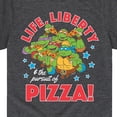 thumbnail image 3 of Teenage Mutant Ninja Turtles - Life Liberty Pursuit Of Pizza - Youth Short Sleeve Tee, 3 of 5