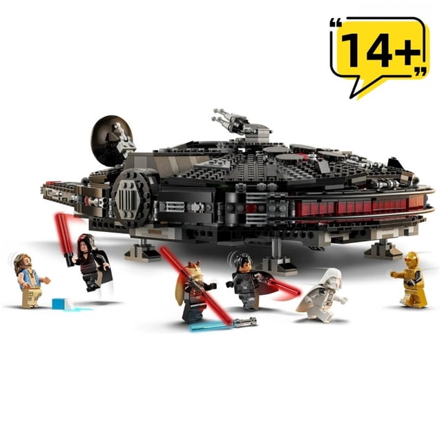 2025 New In-stock 1579PCS Dark Falcon Millennium Collection Spacecraft Building Blocks 75389 DIY Model Set Children's Toy Gift,1579PCS 75389
