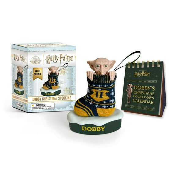 Rp Minis Harry Potter Dobby Christmas Stocking: With Sound!, (Paperback)