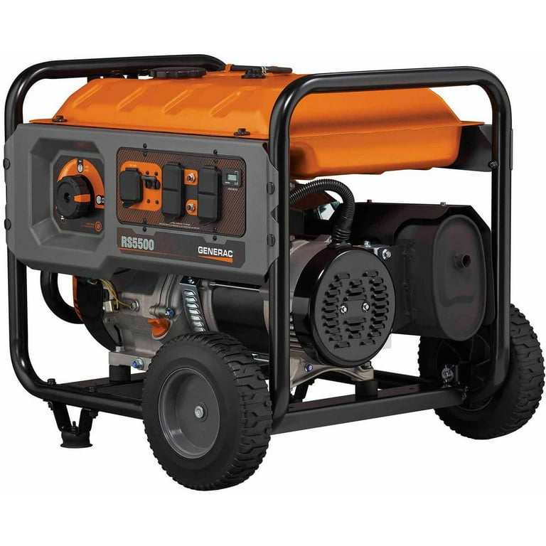 Generac 6672 RS Series 5500 Portable Generator Walmart