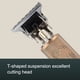 thumbnail image 3 of Clipper Electric Barber T-Blade Funciona con pilas para hombres (caballero) morado, 3 of 6