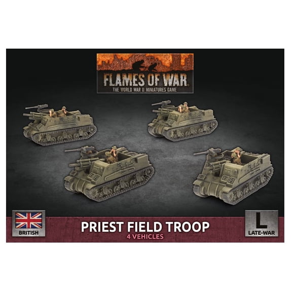 Flames of War: British Priest Field Troop (Late-War)
