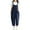 Dark Blue jumpsuits for women, variant on Wycnly Womens Jumpsuits Plus Size Casual Cotton Linen Loose Baggy Pocket Strap Jumpsuits Overalls Trendy Solid Square Neck Sleeveless Long Summer Rompers Beige xxl