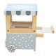 thumbnail image 3 of Juguete de Máquina de palomitas de madera, juguete educativo DIY, textura dura atractiva y vívida, juego de cocina de grano transparente para niños pequeños, 3 of 14